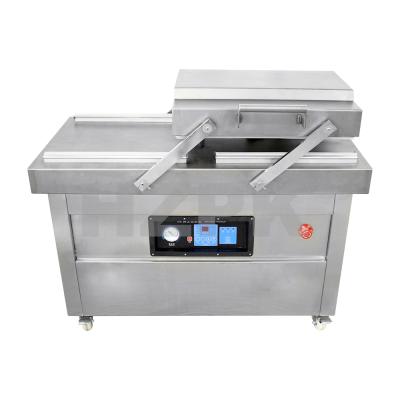 China HZPK Food Double Chamber Vacuum Packing Machine For Fruit Vegetables Fish And Other Food for sale