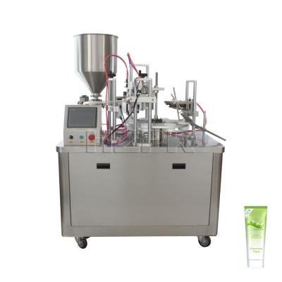 China HZPK semi-automatic food plastic compound tube filling and sealing machine for cosmetics, daily necessities for sale