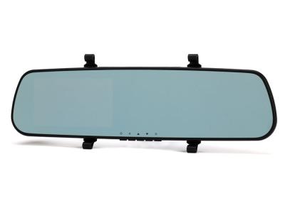 China 4.3 inch LCD Car Camera Rear View Mirror DVR Blue Mirror Anti-glare 1080P 30FPS for sale