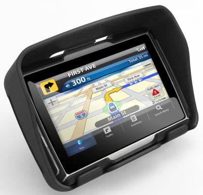 China Wasserdichtes Bluetooth-AUTO/Motorrad GPS-Navigationsanlagen 480x272P zu verkaufen