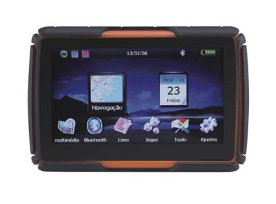 China 4.3 inch Resistive Screen Motorcycle GPS Navigation Systems With Bluetooth for sale