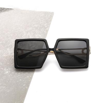 China Fashion sunglasses fall metal frame sunglasses big frame men's luxury sunglasses for sale