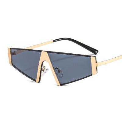 China Rimless Sunglasses 2021 Small Cuttlefish Sunglasses Fashion Metal Trendy Custom Made Sun Glasses Wholesale for sale