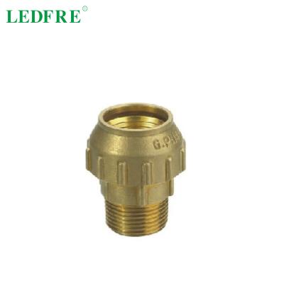 China CW617N LedFre Long 90 Wallplate 8060 Brass Elbow Tee Nut Ring Pipe Insert Washer Ring Pipe Insert Washer PE Straight Coupling MI Fi Pex Pipe Fitting for sale