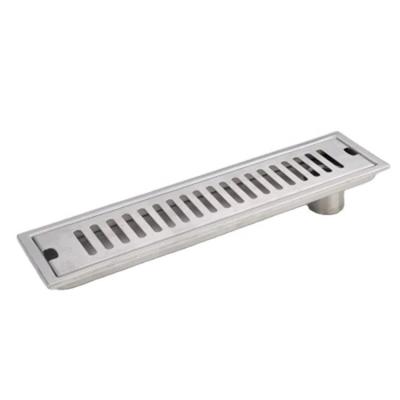 China LEDFRE 10CMx40CM Long Traditional Linear Tile Shower Floor Drain Bathroom Floor Drain For Side Drainage for sale