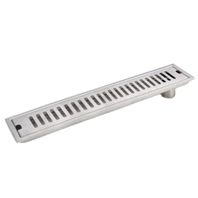 China 10CMx50CM Long LEDFRE Strip Floor Drain 304 Stainless Steel Linear Bathroom And Kitchen Traditional Floor Drains For Side Drainage for sale