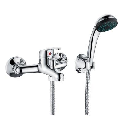 China Without Slide Bar LEDFRE LF56A120 Shower Faucets Hot And Cold Mixer Valve Bathroom Thermostatic Mixing Bathtub Faucet for sale