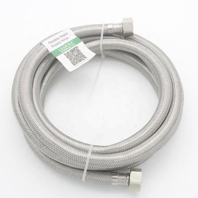 China LEDFRE F1/2*F1/2 300CM contemporary braided stainless steel 304 hose faucet supply line connects hose faucet connectbathroom plumbing hose for sale