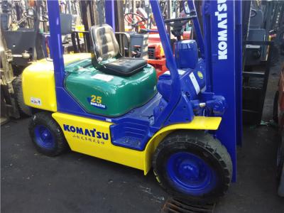 China Komatsu second-hand 3 ton forklift three msat for sale