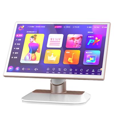 China Full metal capacitive premium housing led touch screen desktop monitor with wifi for karaoke / KTV display karaoke zu verkaufen