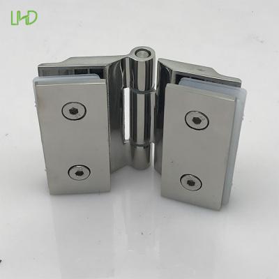 China 2021 good quality modern stainless steel shower glass door hinge for 180 degree shower hinnge for sale