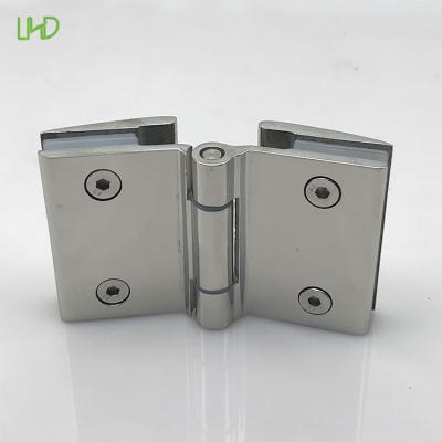 China 2021 Good Quality Modern Stainless Steel Shower Room Hinge Glass Hinge For Bathroom Glass Door for sale