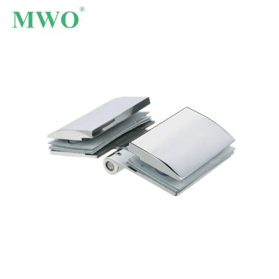 China Shower Glass Door Hinge 5mm Cambered Stainless Steel Exterior Glass Shower Hinge for sale