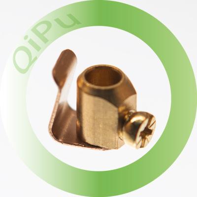 China Socket And Plug Hot Sale Metal Accessories Terminal Brass Part Electrical Contact For Socket for sale