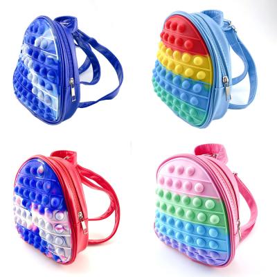 China Waterproof Hot Selling Colorful Backpacks For Girls Children Backpack Designer Book Bags Busy Person Backpack School Bag for sale