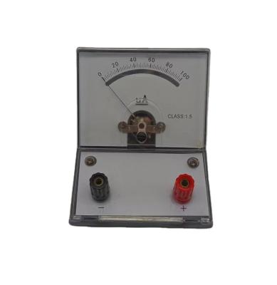 China High Precision 0-100uA B DC Current Ammeter For College Student 0-100uA B Watch for sale