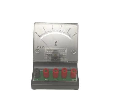 China Laboratory Analog-Digital Voltmeter 0-5-15V DC-AC Voltmeter 0-5-15V Voltmeter Galvanometer Ammeter for sale