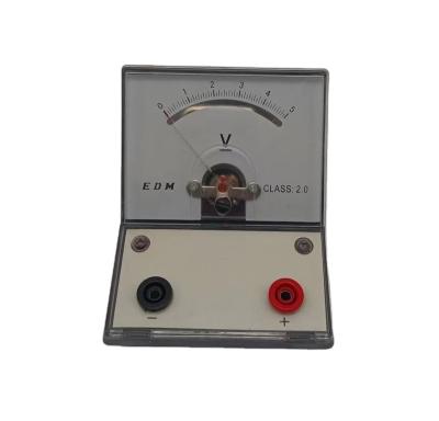 China School Teaching Supply Analog Voltage Meter 0-5V B Voltage Meter For Education Use 0-5V B Watch for sale