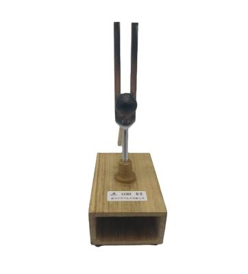 China Professional HZ512 Physics Teaching Resonance Aluminum Tuning Fork With Resonance Box And Hammer HZ512 for sale