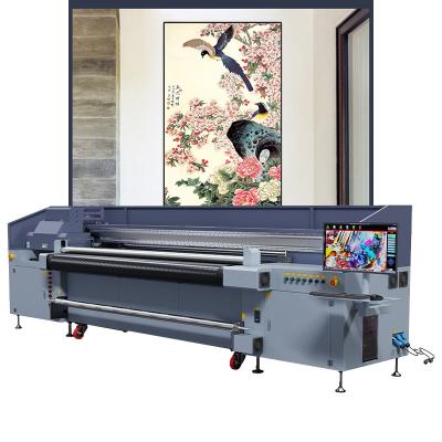 China Printing Shops Industrial Machinery YC2500HR Roll To Roll Wallpaper Printing Machine for sale