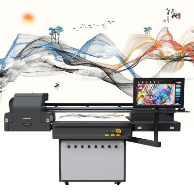 China Building Material Stores OEM Ntek Yc1016 Digital Plotter Inkjet UV Flatbed Printer For Sale for sale