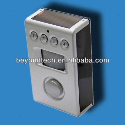 China Ideal For Shops Gsm Security Control Pir Alarm System Solar Powered Alarm for sale