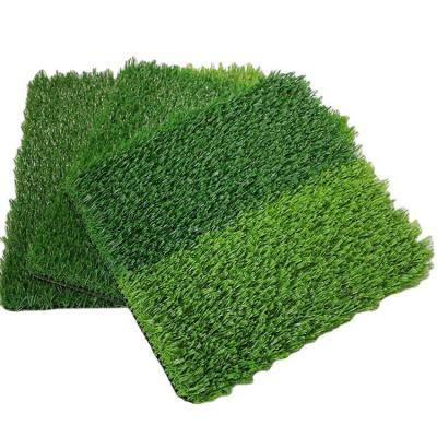 China Landscape Mat Football Turf Artificial Grass Unfilled Artificial Grass Football Grass Carpet Artificial Outdoor for sale