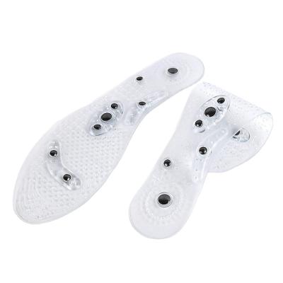 China Skin Friendly Comfortable Foot Massage Magnet Acupuncture Magnetic Insoles For Shoes for sale