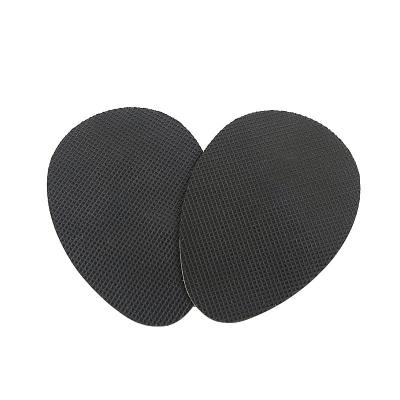 China Self-adhesive Shoe Heel Stickers Stick Anti-Slip Pad For Shoes Lower Premium Rubber Non-Slip Sole Protector for sale