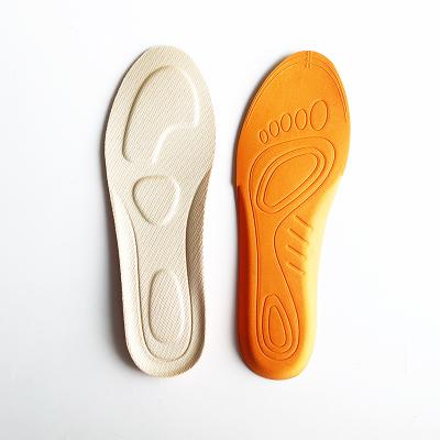 China Cotton Daily Cuttable Soft Massage Insert Shoe Insole Cushioning Cushioning Insole for sale