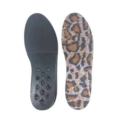 China Sports 2 Seats PU Flat Feet Eva Memory Foam Height Increase Shoe Insoles for sale