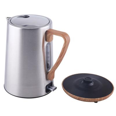 China 360 Degree Rotation Base 1.7L Kettle Stainless Steel Smart Electric Kettle Tea Maker for sale