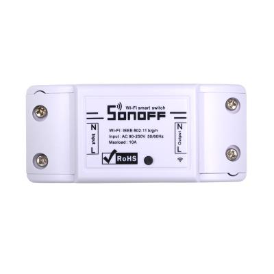 China Wifi Smart Home Automation Kits Sonoff Wifi Smart Basic Switch for sale