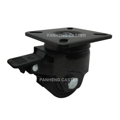 China Swivel With Brake Manufacturer Professional Low Gravity Nylon Caster 3 Inch Heavy Duty for sale