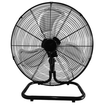 China Industrial Electric Metal Base Hotel High Speed ​​Rack Floor Fan Grounded Fan for sale