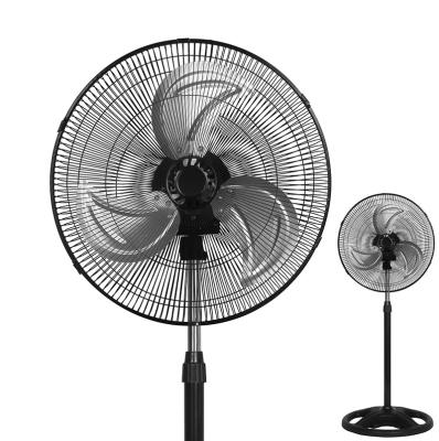 China OEM 120V High Efficiency 110 Logo High Velocity Radial Pedestal Fan Metal Swinging Electric Fan For Summer for sale