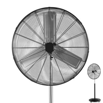 China Hotel Adjustable-Height Non-Swinging 3 Blades Workshop Stand Pedestal Fan for sale