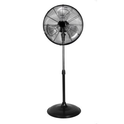 China High Efficiency 18/20 Inch High Efficiency Swing Fan Height Adjust Commercial Pedestal Fan Electric Round Base Fan for sale