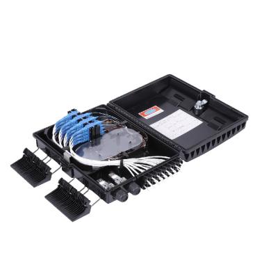 China ABS Terminal Box 16 Cores Fiber Optic Distribution Box Fiber Optic Splitter Box for sale