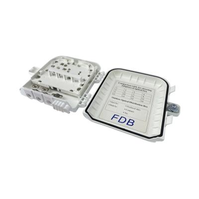 China ABS Terminal Box 8 Cores Fiber Optic Distribution Box Fiber Optic Splitter Box for sale