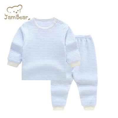 China JamBear Baby Pajamas Cotton Baby Johns Baby Kids Breathable Soft Long Kids Elastic Pajamas Wholesale for sale