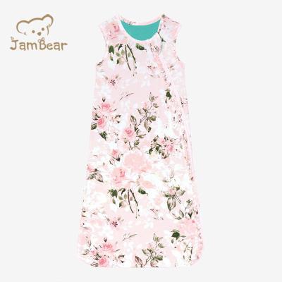 China JamBear Baby Sleeping Bag Eco-Friendly Baby Sleeping Bag Antibacterial Newborn Baby Sleeveless Sleeping Bags Weighted for sale