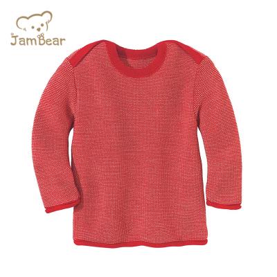 China JamBear Breathable Organic Toddler Sweater Set Merino Wool Baby Jumper Children Sweater Autumn Winter Sweater for sale