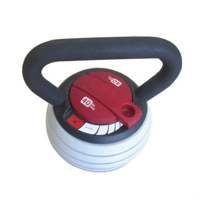 China Universal Home Gym Equipment Custom Iron 30KG Adjustable Kettle Bell Kettlebell for sale