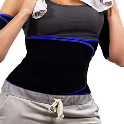 China Anti Curling And Easy To Wear Weight Loss Band Neoprene Waist Trimmer Slimmer Sweat Belt for sale