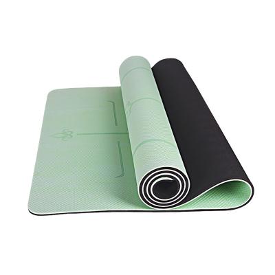 China Durable Thicken High Quality High Density Material Exercise Belt Tear Resistant PVC Environmental Protection PVC Yoga Mat Thick Design for sale