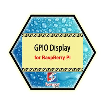 China Surenoo GPIO TFT LCD Display Selection Guide for Raspberry Pi HD-MI Series for sale