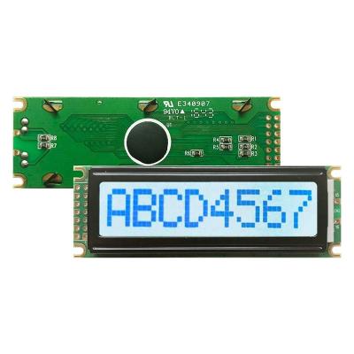 China 85*29MM 801 0801 Character 8X1 LCM LCD Module Display Screen Panel With Backlight Built-in SPLC780D Controller 0801 White Characters for sale