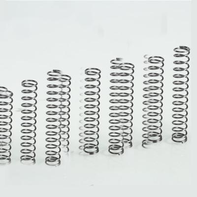 China Custom High Quality Stainless Steel Spring Natural Color Spring Compression Stainless Steel Springs for sale