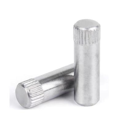 China Concrete Straight Finger Pin Pilot Pins Cylindrical Stainless Steel Toy Car Pin Roll Axle Cylinder Pressure Spine Spine 304 10 Years 0.1 for sale